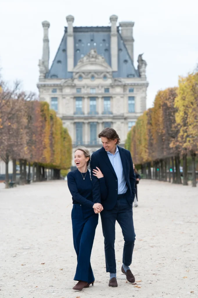 Lisa and Peter Engagement wedding in Paris