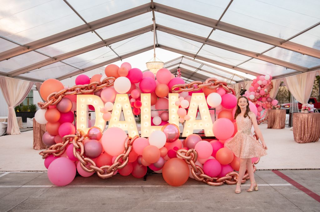Dalia’s Bat Mitzvah wedding in Houston, TX